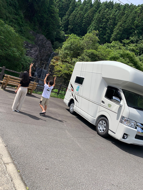 キャンピングカーお客様の画像