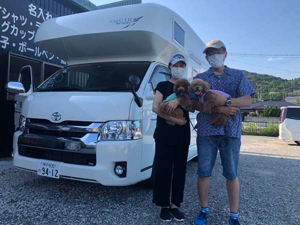 キャンピングカーお客様の画像